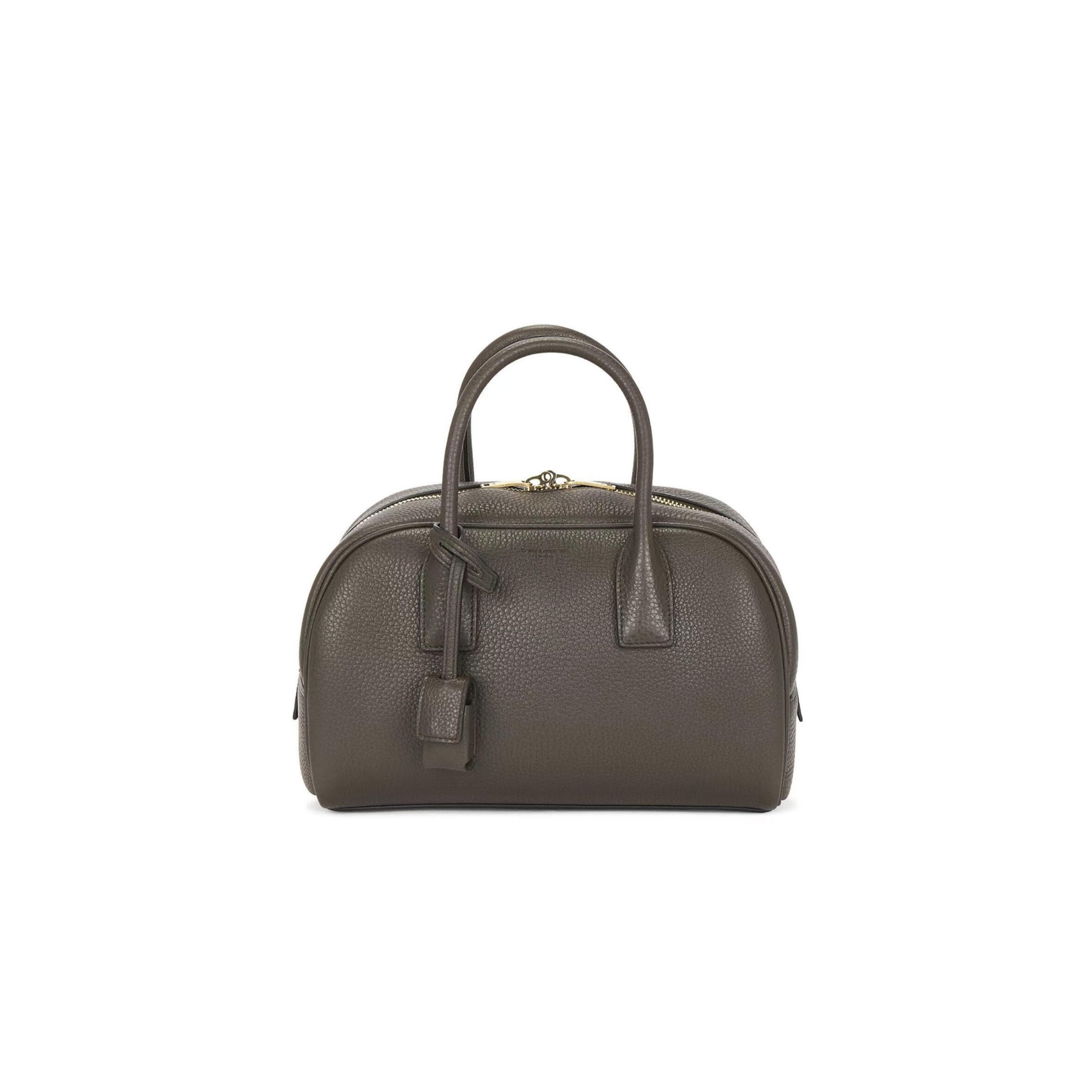 Y51 SAC DE JOUR BOSTON IN GRAINED LEATHER – SMALL 851694 (27*18*15cm)